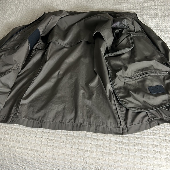 Tumi T Tech Olive Green Utility Lightweight Jacket Size M - Picture 6 of 13